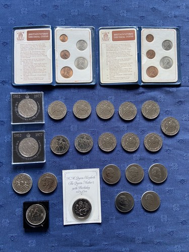 Collection british coins - collection,