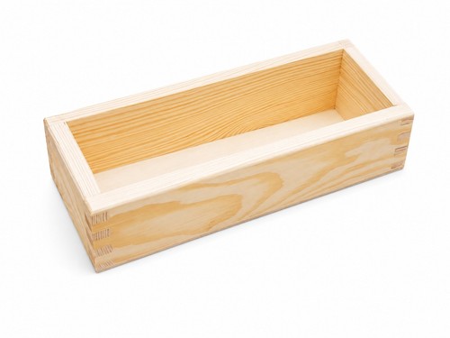 Small beech wood storage - small, tray