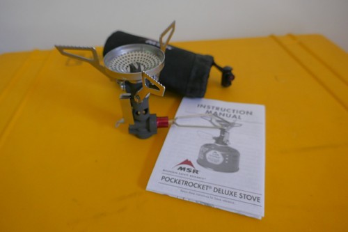 Msr pocket rocket deluxe - rocket, stove