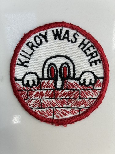 Vintage 1970s kilroy was here - kilroy,