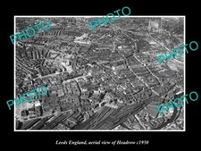 OLD POSTCARD SIZE PHOTO LEEDS