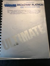 The Ultimate Series Broadway Platinum 100 Favorite Show TunesVintage piano organ