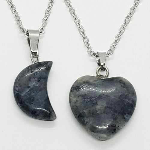 Black tourmaline necklace - black,