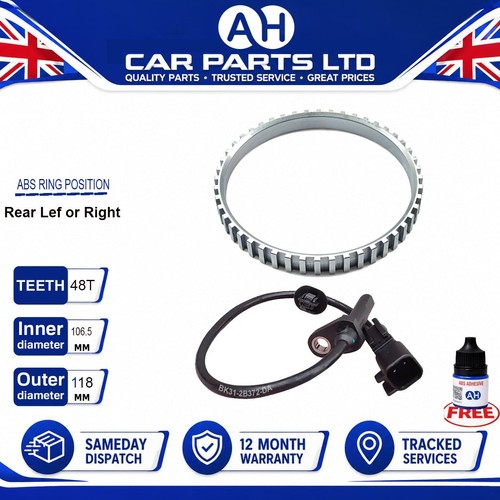 Rear abs speed sensor - abs, sensor+abs