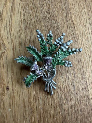 Vintage scottish brooch - vintage,
