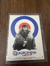 Quadrophena A Way of Life Postcard Card LAMBRETTA  1997