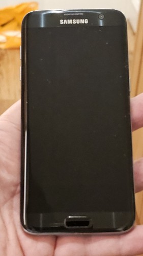 Samsung galaxy edge black - s7,