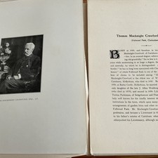 GLOUCESTERSHIRE c1906 Print  THOMAS MACKNIGHT CRAWFORD Fullwood Park Cheltenham 