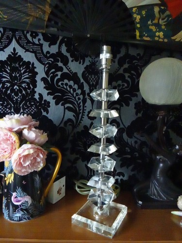 Vintage facetted crystal cut - vintage,