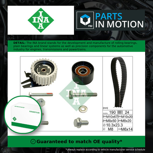 Timing belt kit - timing, ina
