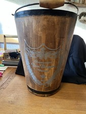 Extra Large Vintage Wooden Dom Perignon Magnum Champagne Cooler Bucket