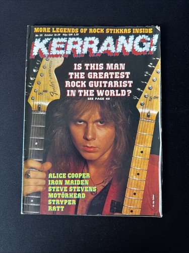 Yngwie malmsteen kerrang - yngwie,