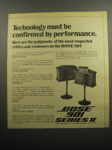 1974 bose 901 series - 1974, ii