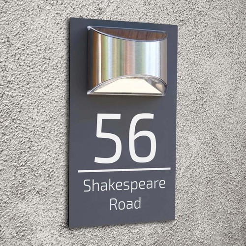 Personalised led solar house - personalised,
