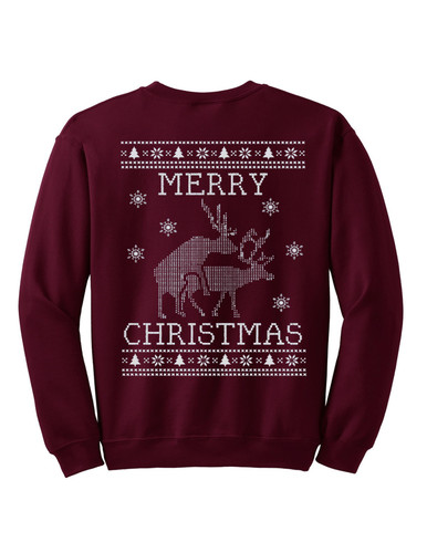 Christmas jumper funny merry - jumper,