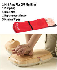 Laerdal Mini Anne Plus CPR First Aid Training Manikin +Accessories, Airway wipes