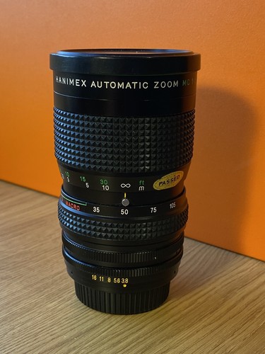 Hanimex 105 manual - hanimex, focus