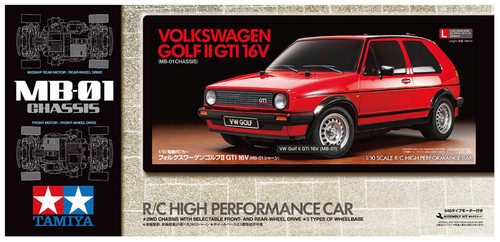 Tamiya 58748 golf ii gti - 58748,