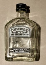 Jack Daniels Gentleman Jack Old Style Miniature Empty Bottle