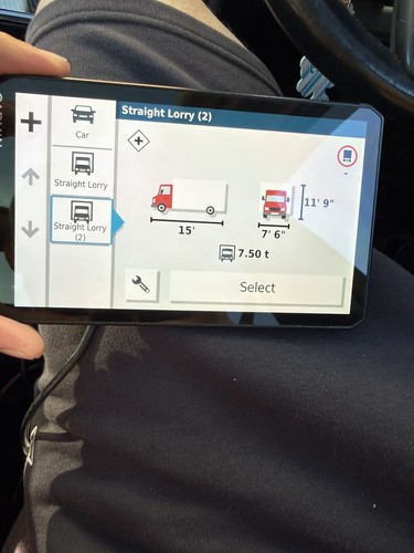 Garmin lgv700 inch - lgv700, gps