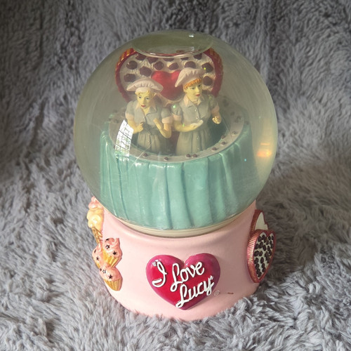 Love lucy snow globe - love,