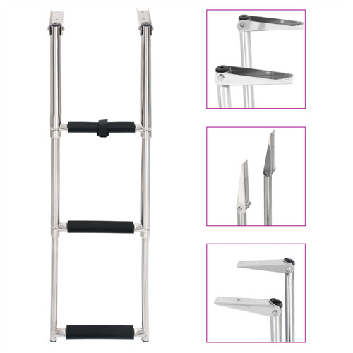 Folding boarding ladder - boarding,