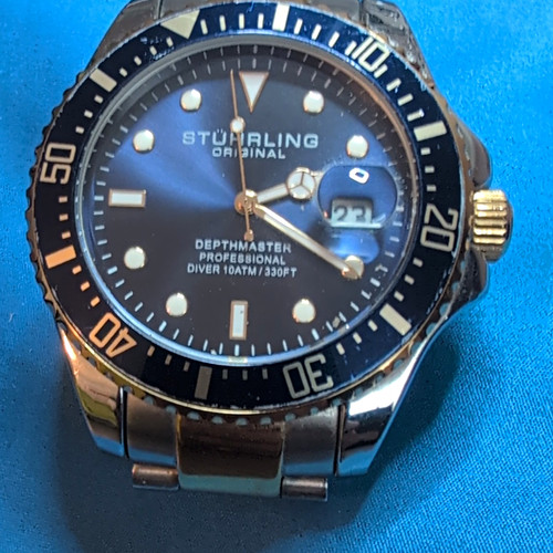 Stuhrling depthmaster quartz - stuhrling,