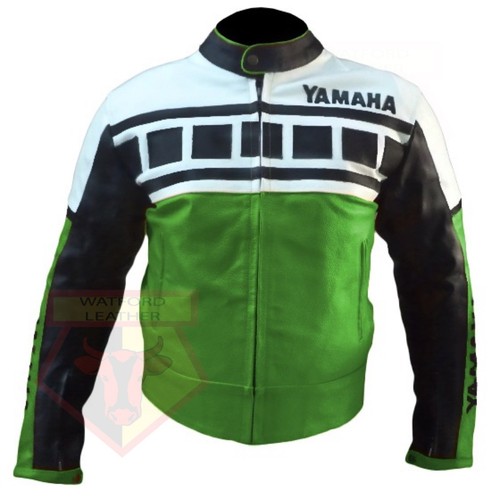 Yamaha green motorbike - green,