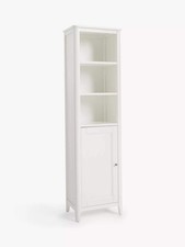 John Lewis Portsman Tallboy Bathroom Storage Cabinet White