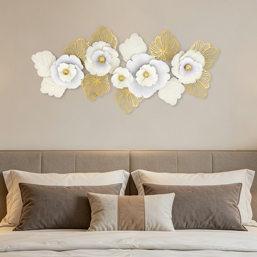 Large metal wall art - large, 3d