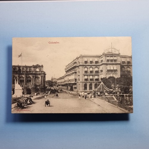 Colombo ceylon postcard - colombo,