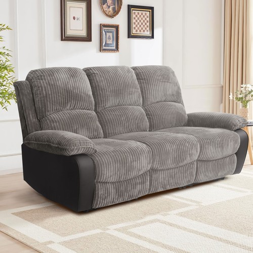 Grey recliner sofas - grey, sienna