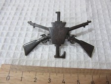 Crossed rifles military WW1