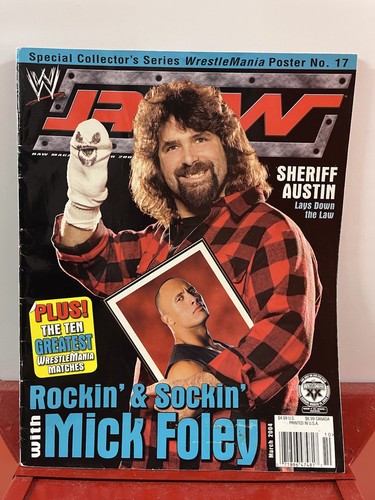 Wwe raw magazine march 2004 - wwe,