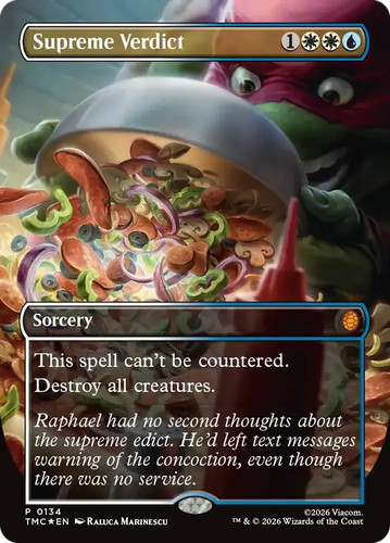 Supreme verdict - verdict, foil)