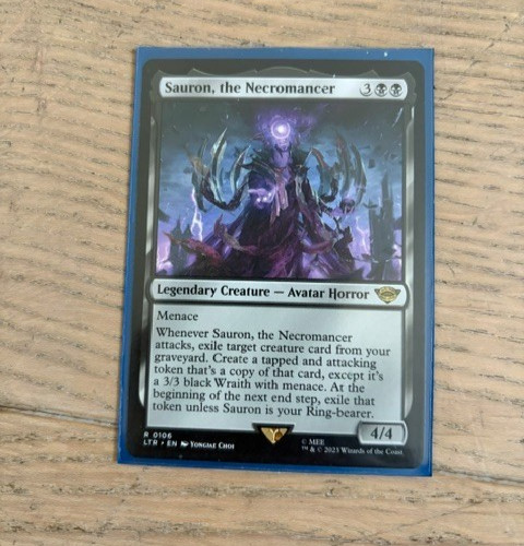 Mtg sauron the necromancer - mtg, sauron,