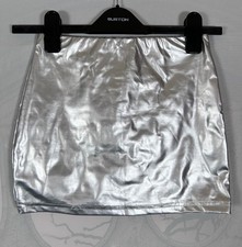 Missy Empire stretchy metallic
