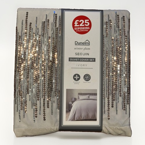 Dunelm super king - super, bedding