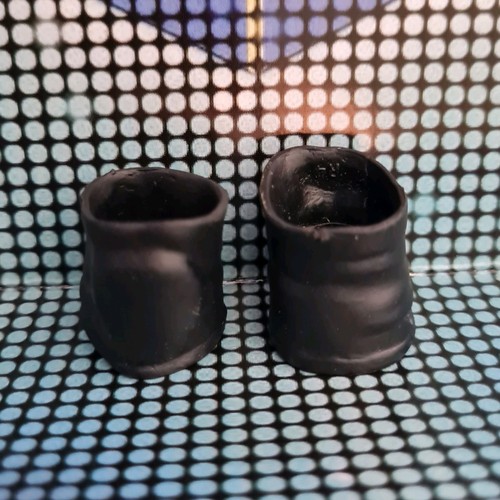 Large black mattel knee pads - black,