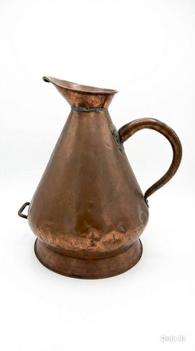 Large antique copper haystack - large,