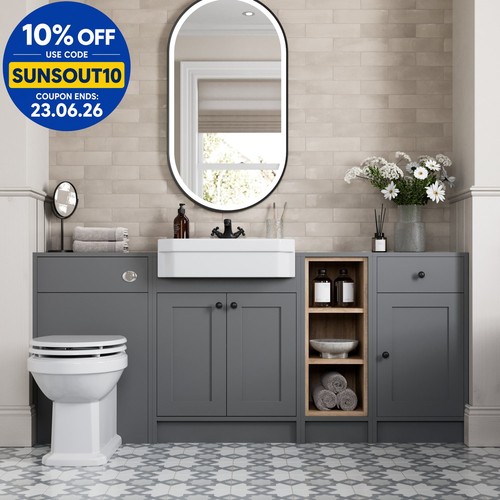 1820mm vanity unit back - vanity,