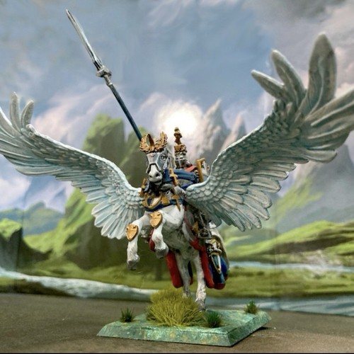 Breton pegasus knight - pegasus,