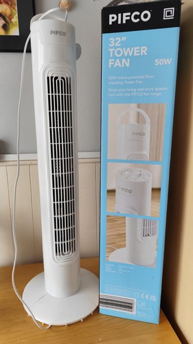 Pifco oscillating tower - oscillating,