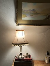 Marble Brass Spanish Lamp