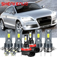 For Audi TT 8J Xenon White 55w CSP 2006-2014 Led Fog Side Light Headlight Bulbs