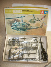 Vintage Tamiya 1/100 Scale Bell UH-1B IROQUOIS Helicopter Model-Free Post
