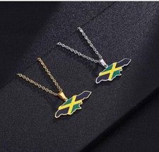 Jamaica Flag Stainless Steal