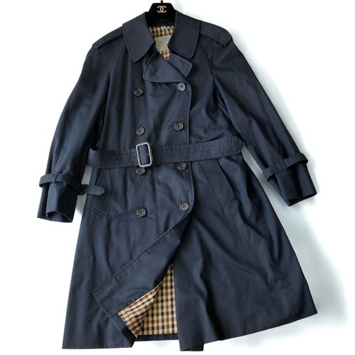 Aquascutum trench coat - aquascutum, navy