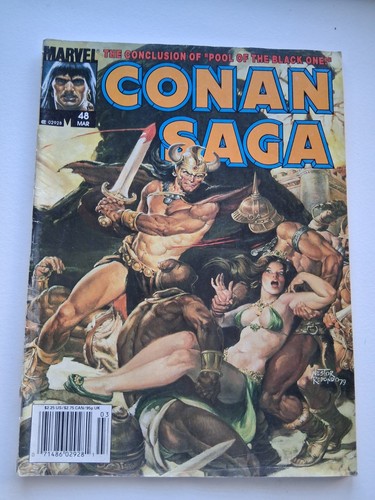 Conan saga 1991 marvel - saga,