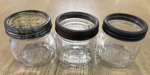 Set vintage kilner - of, 3